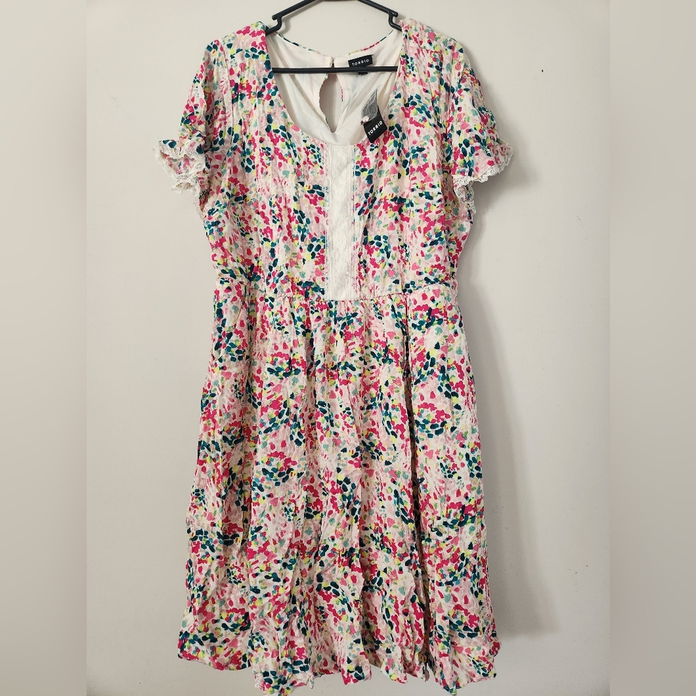 NWT Torrid Mini Dot Dress Size 1X (14/16)